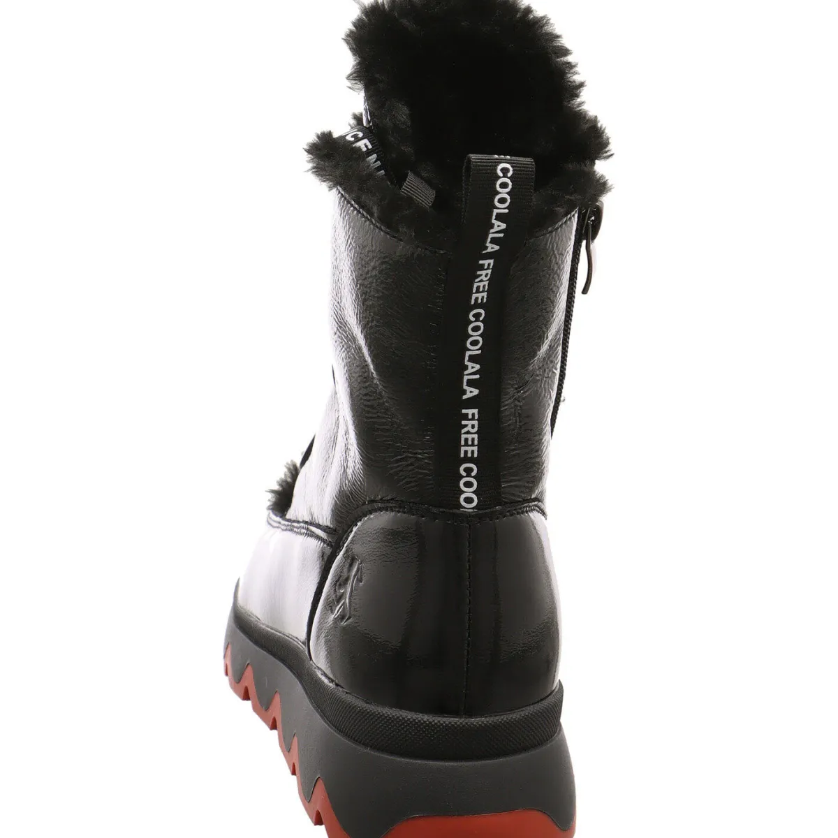 2 Go Fashion Schnürboot schwarz