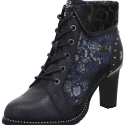 2 Go Fashion Schnürstiefelette blau Outlet