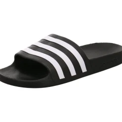 Adidas Badeschuh Adilette Aqua schwarz/weiß Hot