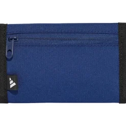 Adidas Geldbörse Linear Wallet blau Clearance
