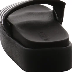 Adidas Pantolette Adilette Platform schwarz Outlet