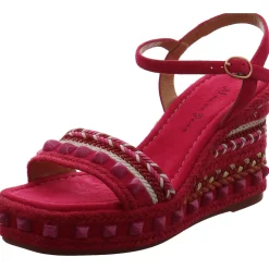 Alma en Pena Keilsandalette pink Hot