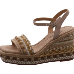 Alma en Pena Keilsandalette beige Discount