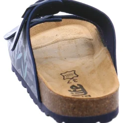 BIO life Pantolette blau Clearance