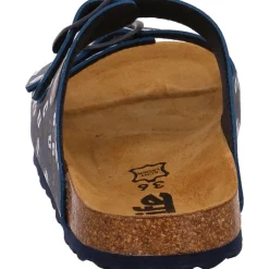 BIO life Pantolette Fußball blau Outlet