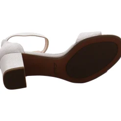 Clarks Sandalette Deva Mae silber Discount