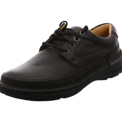 Clarks Schnürschuh Nature Three schwarz Discount