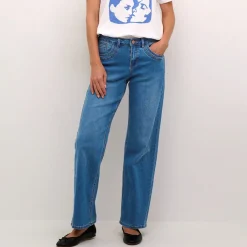 Cream Jeans CRLone Straight Leg Jeans blau Online