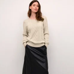Cream Pullover CRDela Knit beige