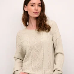 Cream Pullover CRDela Knit beige