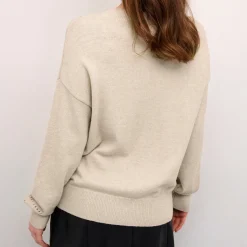 Cream Pullover CRDela Knit beige