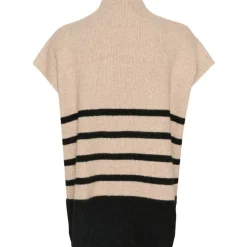 Cream Pullunder CRStari Knit Slipover beige Clearance