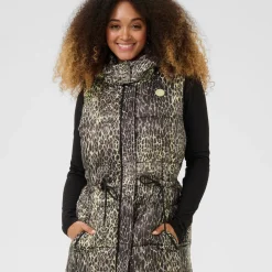 Cream Weste CRGaiagro Printed Vest braun Discount