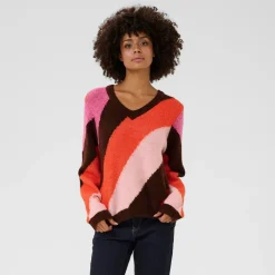 Culture Pullover CUdiga Kimmy braun Hot