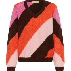 Culture Pullover CUdiga Kimmy braun Hot