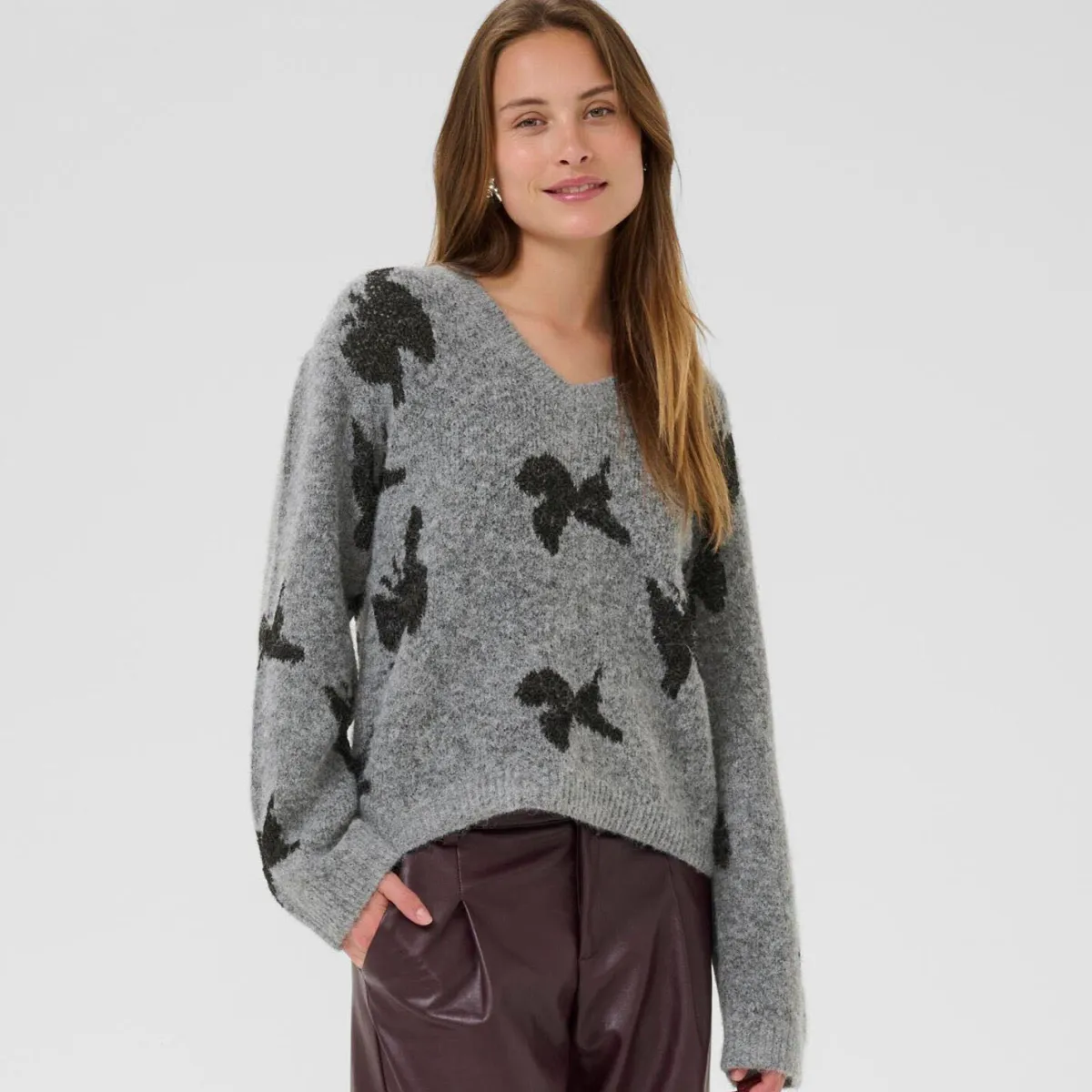 Culture Pullover CUfreya grau Sale