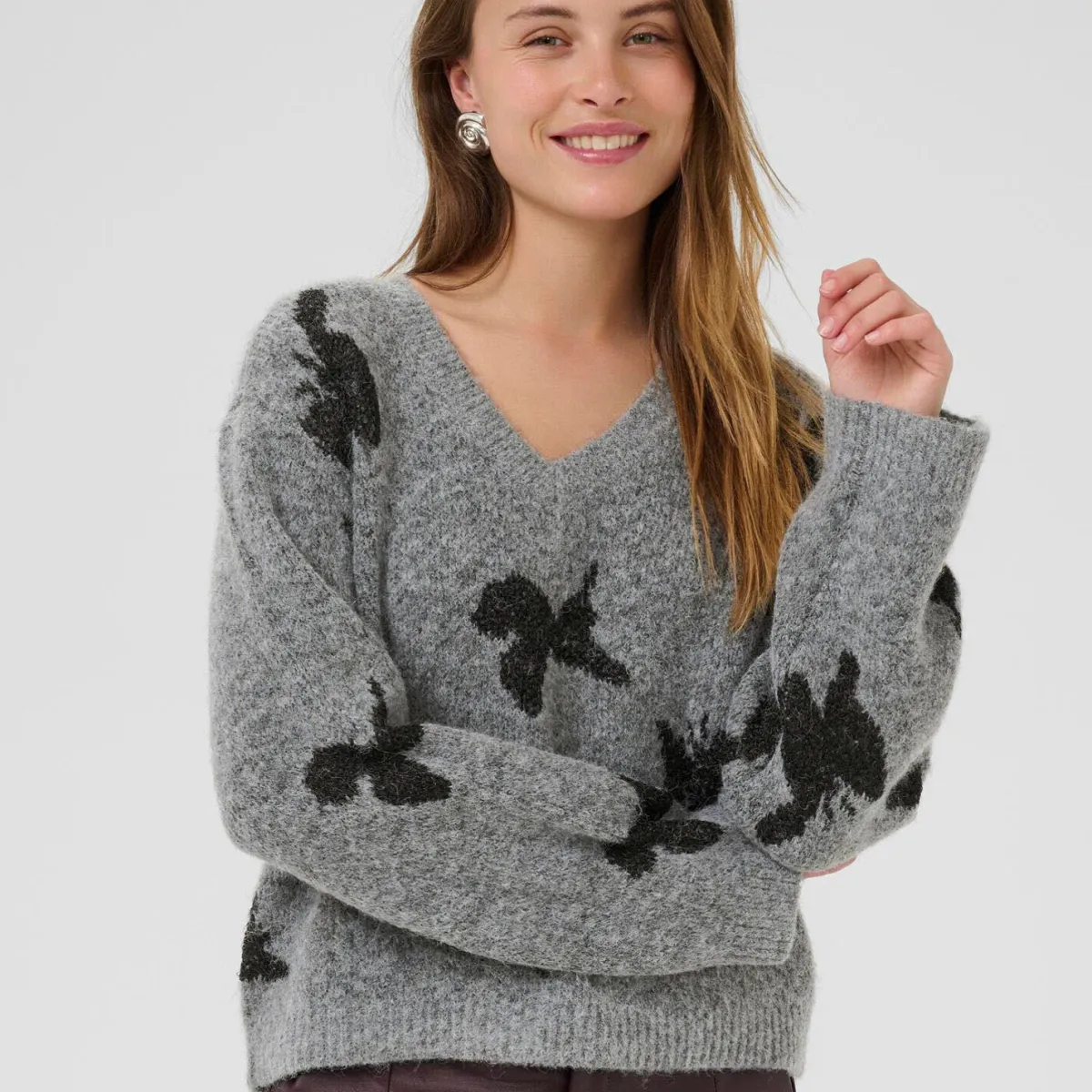 Culture Pullover CUfreya grau Sale
