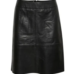 Culture Rock CUberta Lederrock schwarz Best