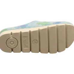 Dr. Feet Hausschuh Wooly blau Hot