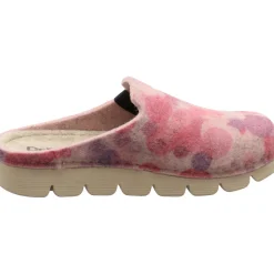 Dr. Feet Hausschuh Wooly rosa New