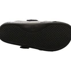 Dr. Feet Hausschuh Wooly grau Sale