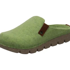 Dr. Feet Hausschuh Wooly grün Online