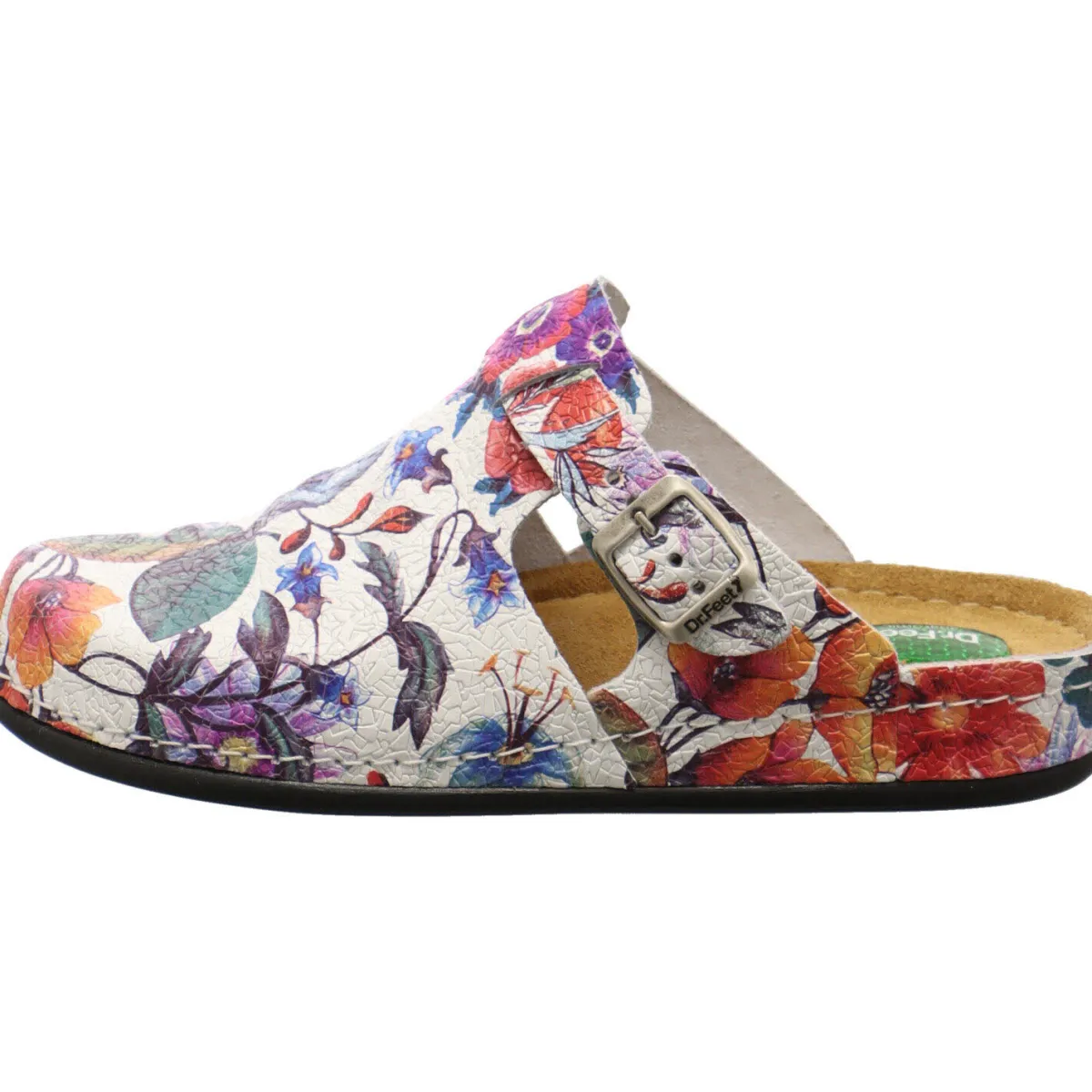 Dr. Feet Pantolette weiß Outlet