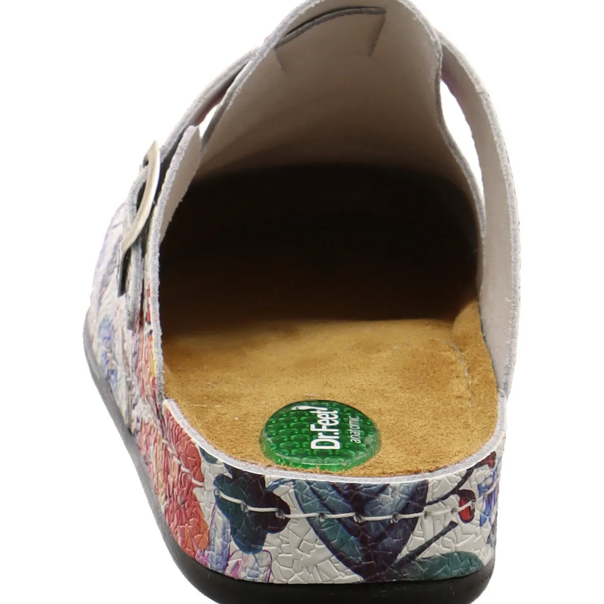 Dr. Feet Pantolette weiß Outlet