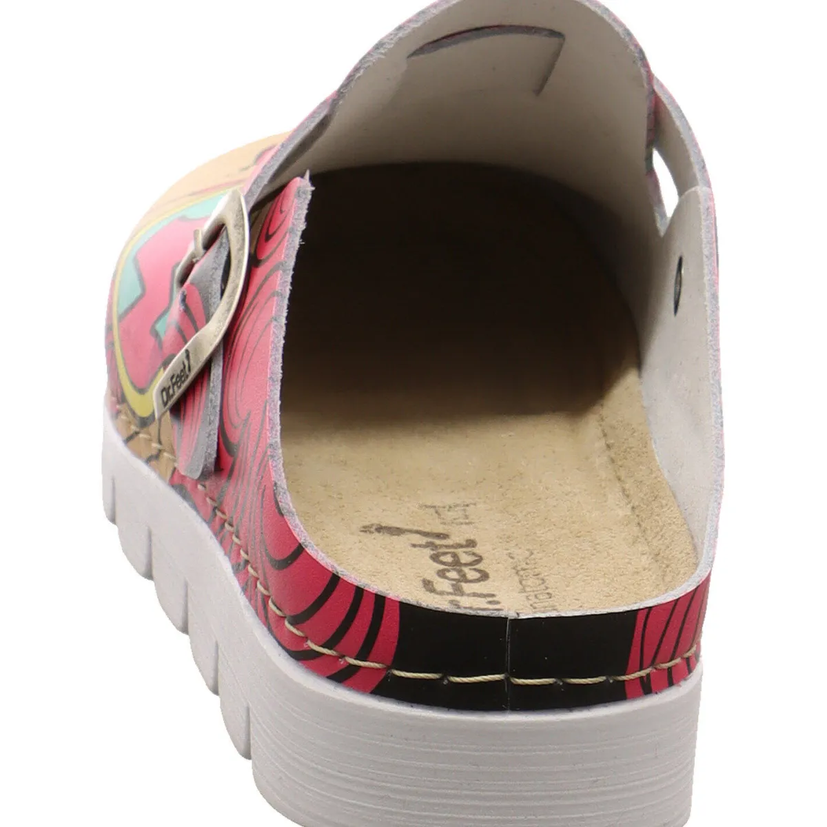 Dr. Feet Pantolette mehrfarbig Online