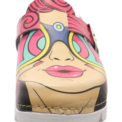 Dr. Feet Pantolette mehrfarbig Online