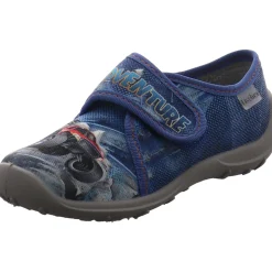 Fischer Markenschuh Hausschuh Adventure blau Online