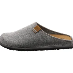 Fischer Markenschuh Hausschuh Helge grau Hot