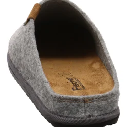 Fischer Markenschuh Hausschuh Helge grau Hot
