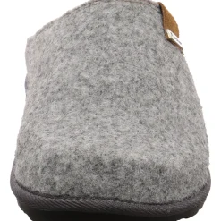 Fischer Markenschuh Hausschuh Helge grau Hot