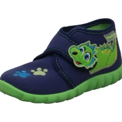 Fischer Markenschuh Hausschuh Flexi blau Online