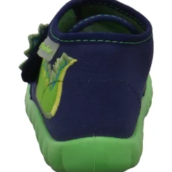 Fischer Markenschuh Hausschuh Flexi blau Online