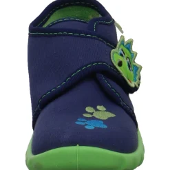 Fischer Markenschuh Hausschuh Flexi blau Online