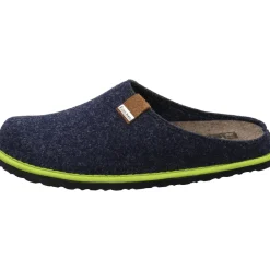 Fischer Markenschuh Hausschuh Helge blau Sale