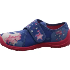 Fischer Markenschuh Hausschuh Boogy blau