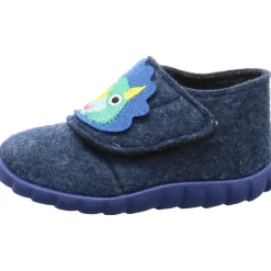 Fischer Markenschuh Hausschuh Flexi blau