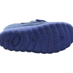 Fischer Markenschuh Hausschuh Flexi blau