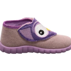 Fischer Markenschuh Hausschuh Flexi lila New