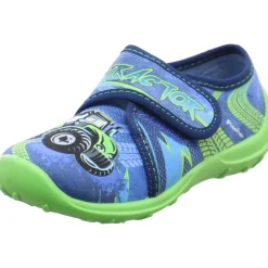 Fischer Markenschuh Hausschuh Boogy blau Best