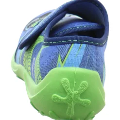 Fischer Markenschuh Hausschuh Boogy blau Best