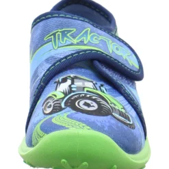 Fischer Markenschuh Hausschuh Boogy blau Best