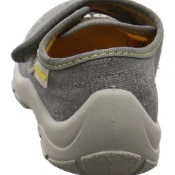 Fischer Markenschuh Hausschuh Danny grau Outlet