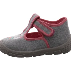 Fischer Markenschuh Hausschuh Schwan grau New