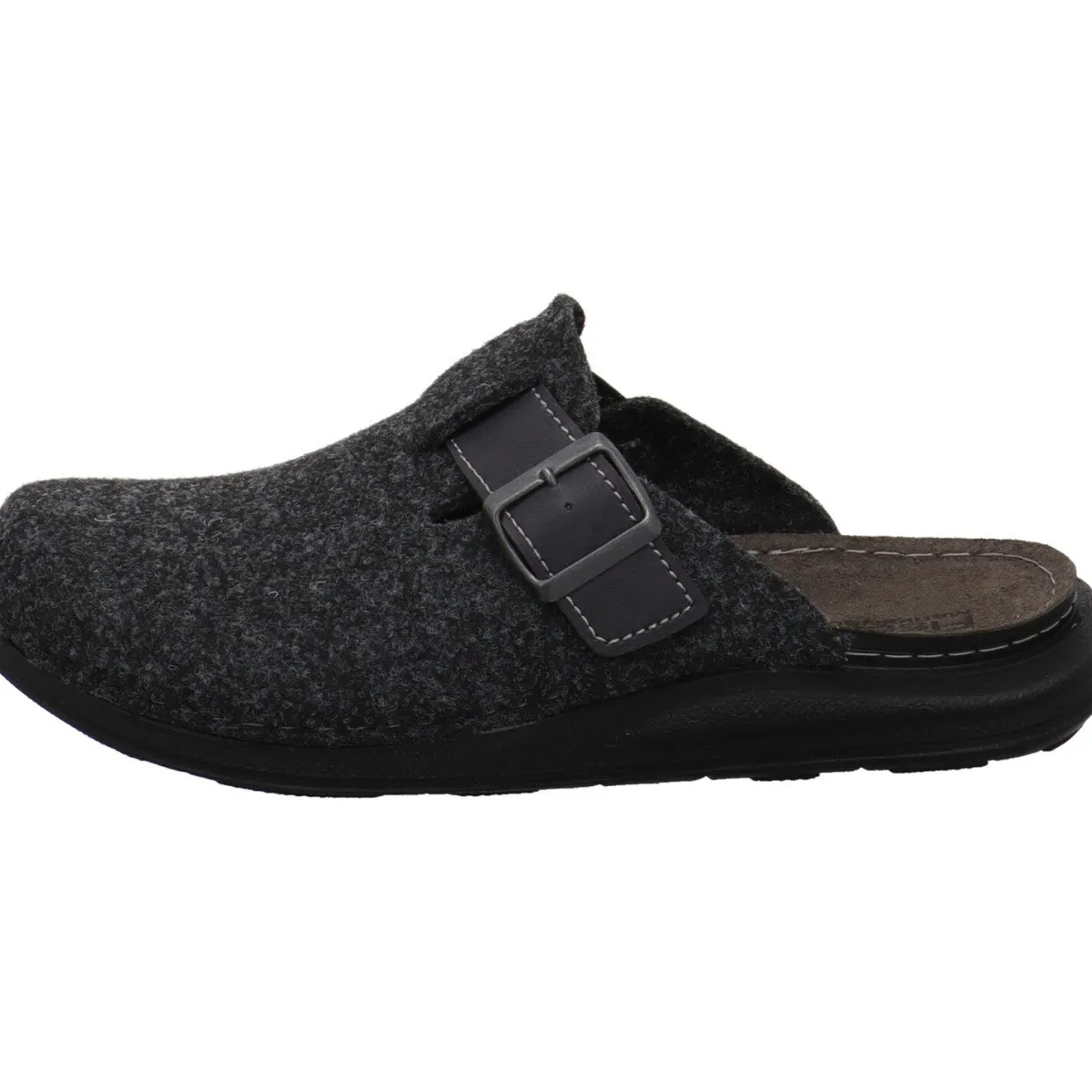 Fischer Markenschuh Hausschuh Franz grau