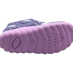 Fischer Markenschuh Hausschuh Flexi lila Discount