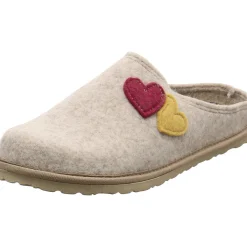 Fischer Markenschuh Hausschuh Katrin grau Hot